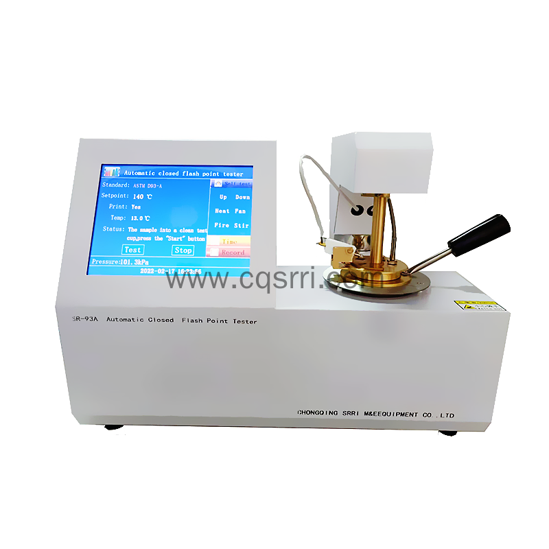 FULLY AUTOMATIC CLOSED CUP FLASH POINT TESTER-SR-93A