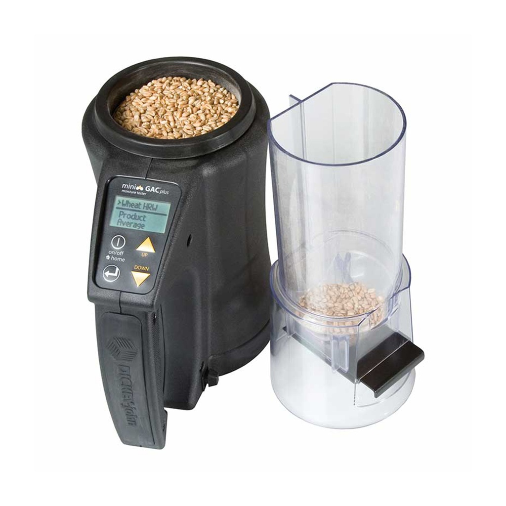 Medidor Portátil de Humedad y Peso Hectolítrico en Granos